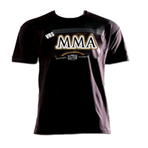 Black and Gold VRS MMA Shirt - Veteran Radio Syndicate
